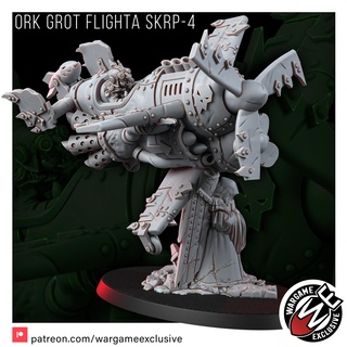 ork grot vôo skrp 4 jogos orks jogo guerra exclusivo orc 3d print model - Mito3D
