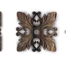 ornamento art de madera muebles decoración la joyería cnc diseño en arquitectura 3d print model - Mito3D