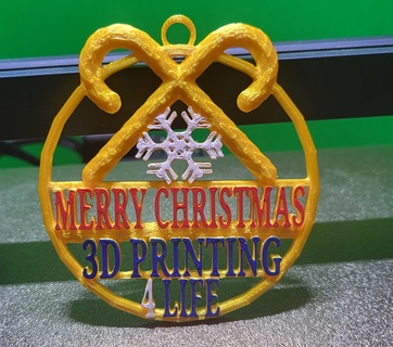 süs 3d yazıcılar ev christmasxkültler Noel özgür 3d print model - Mito3D