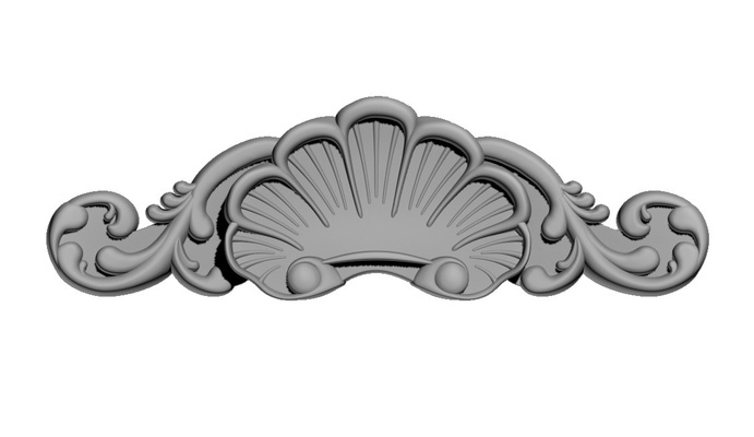 ornament carving molding decoration cnc set modeling stucco cartouche fronton classic corbel decor collection baroque plaster carved gypsum onlay angle 3d print model - Mito3D