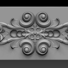 Ornament Dekor Architektur 3d print model - Mito3D