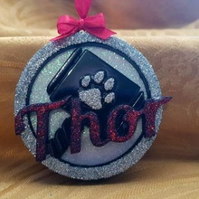 ornement chien Thor Noël natal l'amour chat brillant décoration fête animaux 3d print model - Mito3D