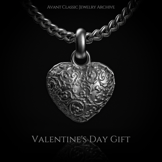 ornament heart pendant jewelry ring valentinexcults valentineday love 3d print model - Mito3D