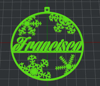 ornament name francisco Home 3d print model - Mito3D