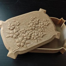 süs kutusu ev sanat dekoratif cherryblossom kiraz sakura çiçek takı depolama kap 3d print model - Mito3D