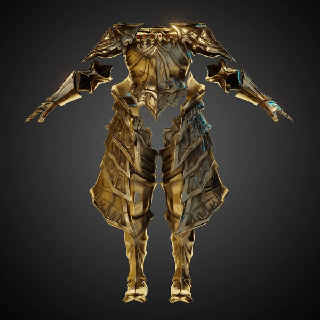 ornstein dragon slayer armor cosplay  3d print model - Mito3D