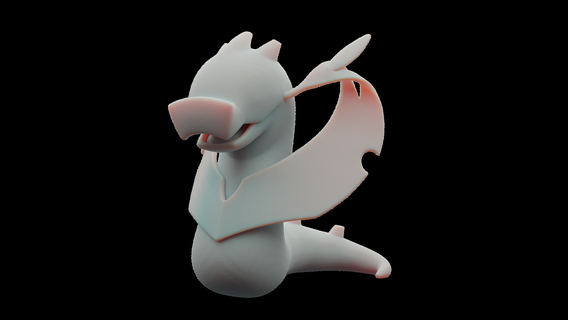 orphyll temtem tem tempedia cute creature monster figure figurine toy game model snake 3d print model - Mito3D