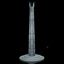 orthanc Torre isengard signore anelli 3d Stampa modello architettura costruzione dell 39 alone creality Hobbit tolkien galdalf saruman bilbo 3d print model - Mito3D