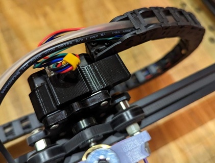 Ortur laser Maître 2 traîne chaîne montures graveur pièces rechange réparation DIY remplacement 3d print model - Mito3D