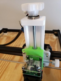 ortur laser master 2 height adjustment 1 4 inch bolt adjuster lasermaster 3d printer parts 3d print model - Mito3D