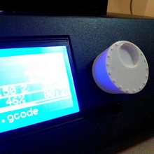 ortur 4 lcd botão ferramenta Impressora 3d de peças pressão 3 openscad personalizado controlador a caixa barra 3d print model - Mito3D