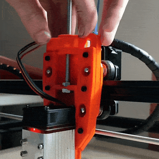 Ortur neje ascensor adaptador equipo mk3 artilugio láser Ingenieria grabador grabar 3D print model - Mito3D