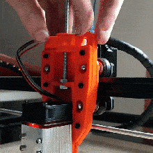 ortur neje Aufzug Adapter Kit mk3 Gadget Laser Ingenieurwesen Graveur gravieren 3d print model - Mito3D