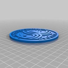 orville coaster drink the 3d_printing 3d print model - Mito3D