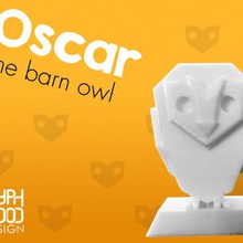 oscar owl game 3d print model - Mito3D