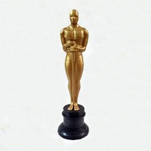 oscar statuette art celebrity actress director actor film cinema movie trophy award awards 3d print model - Mito3D