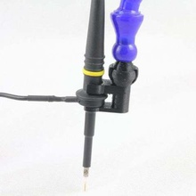 oscilloscope probe holder tool electronics third hand pcb ball joint socket articulated 3d print model - Mito3D