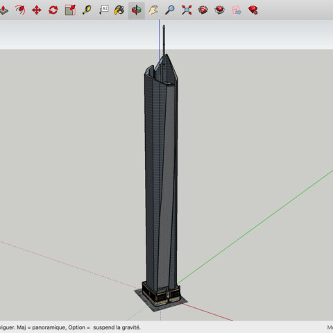 oscorp de la torre el hombre araña arquitectura 3D print model - Mito3D