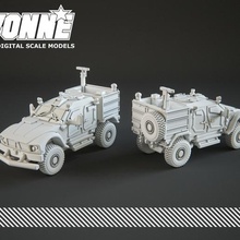 oshkosh m-atv-Militär-Fahrzeug Spiel Fahrzeug der Miniatur wargaming - Spielzeug Flugzeug scalemodel Militär tank 3d print model - Mito3D