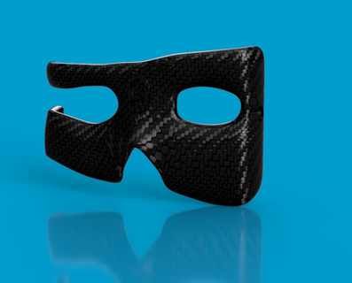 osimhen's mask keychain osimhen napoli ssc maradona victor calcio serie 3d print model - Mito3D
