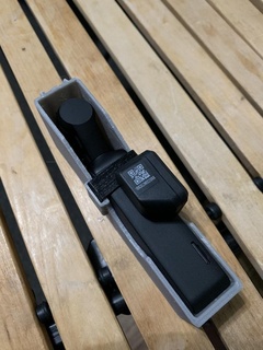 osmo pocket case use thumb wheel filters installed dji camera video gadget 3d print model - Mito3D