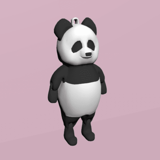 oso panda articulado 3D Print Details