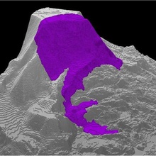 oso wa glissement de terrain divers la topographie géographie 3d print model - Mito3D