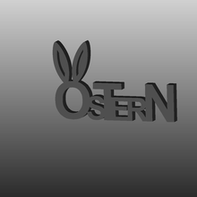 ostern logo zur Deko + voronoi Pasqua orientale ponte pasquale hase coniglietto 3d print model - Mito3D