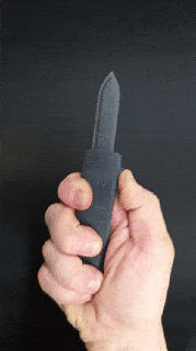 otf knife mini part 3d printed 3d print model - Mito3D