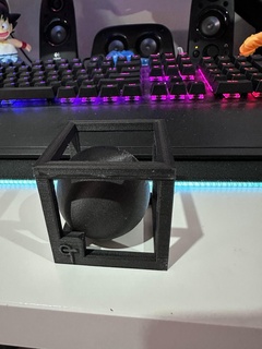 otg bola cubo inquietação teste 3d print model - Mito3D