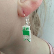 otto diy souvenir earrings jewelry ottodiy keychains 3d print model - Mito3D