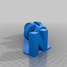 oui non point vue art yes no signs logos 3d print model - Mito3D
