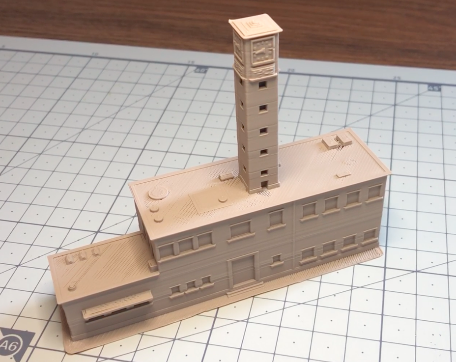 oujda clock tower - morocco miniworld3d miniworld maroc landmark building 3D print model - Mito3D