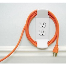 outlet cover wrap home electrical cord cable 3d print model - Mito3D