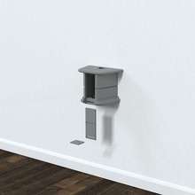 saída estante ferramenta cobrir bainha interruptor prato capas parede decorativo elétrico pratos tomada 3d print model - Mito3D