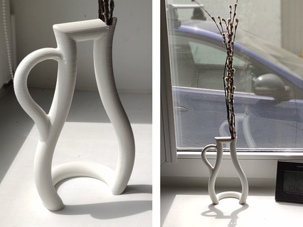 Gliederung Vase Dekor 3d print model - Mito3D