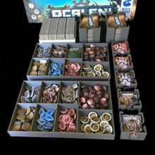 outlive organizers game geek board organizer ocaleni 3d print model - Mito3D