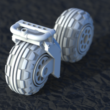 outrider değiştirme tekerlekler 3d print model - Mito3D