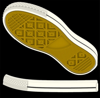 outsole shoe sole 3d print model - Mito3D