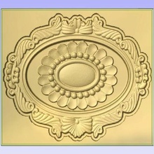 oval design various pattern design oval stl relief 3d
