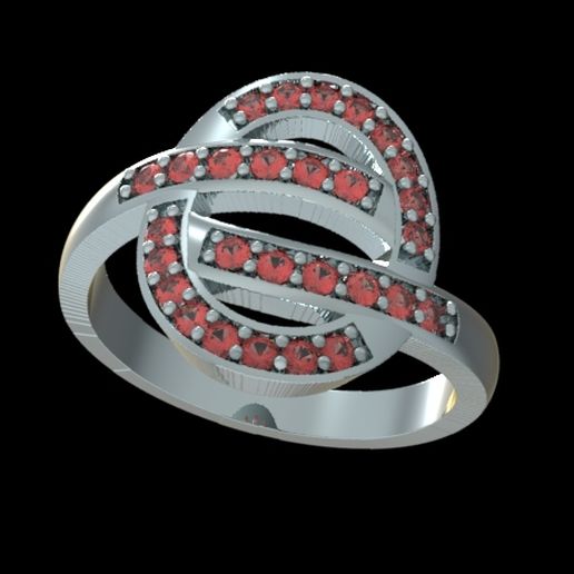 oval ring jewelry grade 3D print model - Mito3D