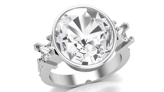 oval anel joalheria jóias argolas anéis ouro prata pingente brincos brinco Branco ayyaz166 3d print model - Mito3D