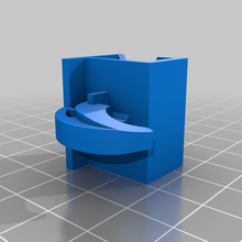 forno gaveta deslizar grampo substituição partes 3d print model - Mito3D