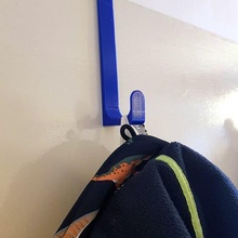 over-the-door simple hook hanger 3d print model - Mito3D