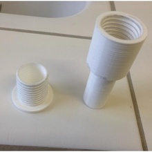 overflow lavandino plug casa dissipatore di spina lavabi traboccante 3d print model - Mito3D