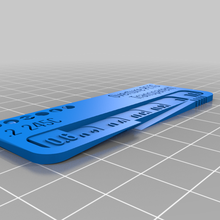 obertura petg transparente personalizado 3d_printer_accessories 3d print model - Mito3D