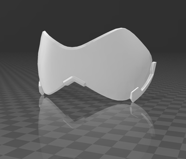 aşırı izleme 2 izci Gözlük arsa kar fırtınası ow 3d print model - Mito3D