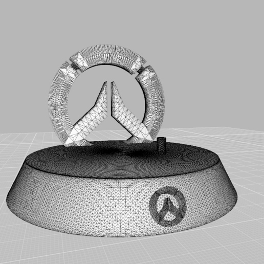 overwatch funko pop 3d Spiel base funkopop Basis overwatch-Modell 3D print model - Mito3D