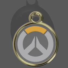 overwatch pendant jewelry pendant keychain necklace toy overwatch game 3d print model - Mito3D