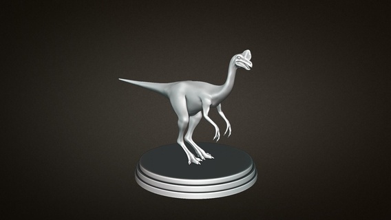 oviraptor dinosaure 3d impression jouet modèle jouets 3d print model - Mito3D